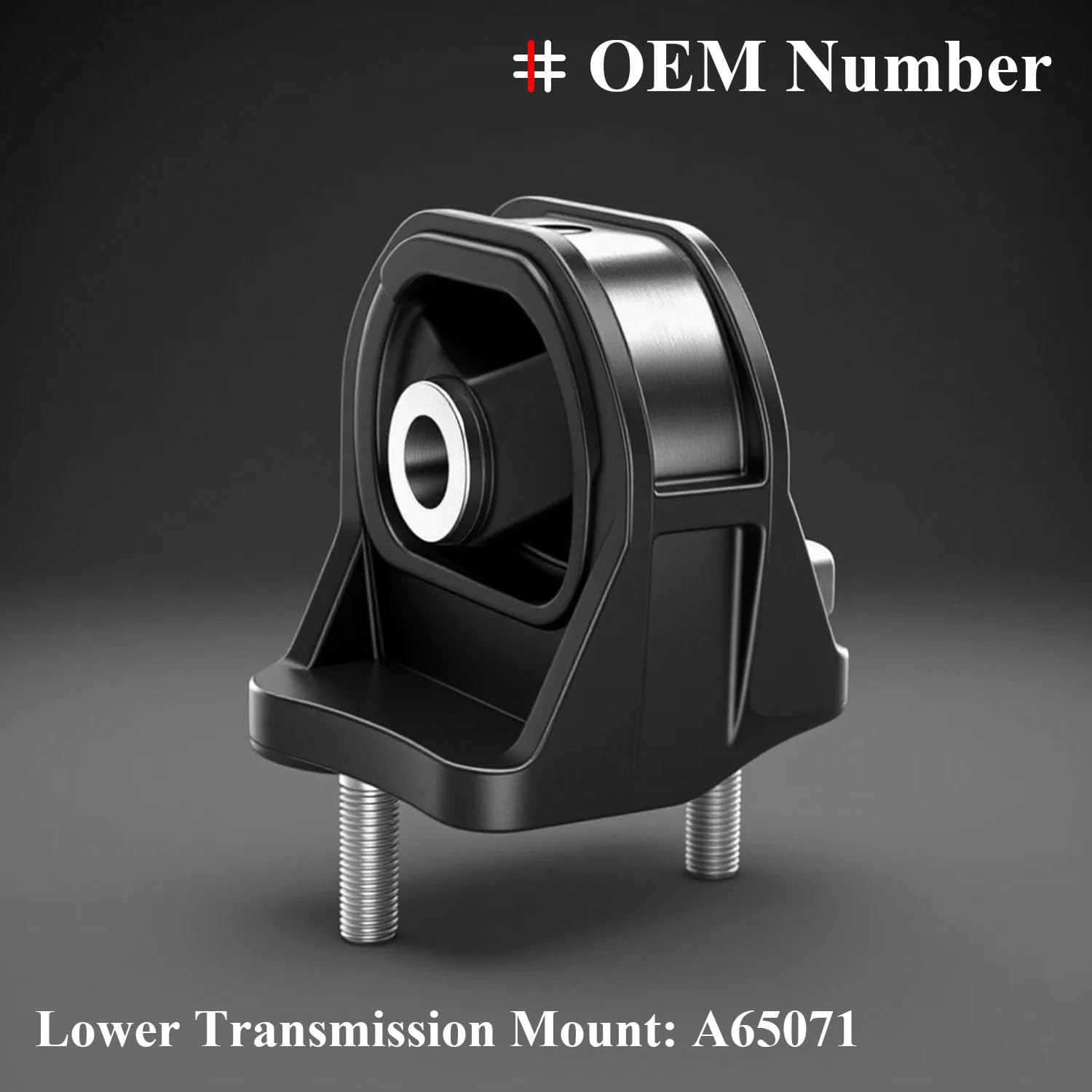 Engine Motor Mount & Trans Mount Replacement for Honda Accord 2.4L 2013-2017, Engine Mount Set of 5 Replaces OE# A65040 A65054 A65068 A65071 A65072