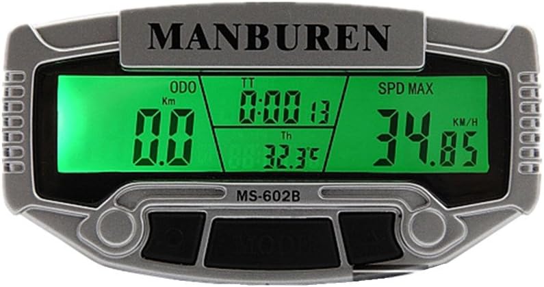 Bicycle Computer Speedometer Xagoo Imported Sensors LCD Backlit Bicycle Rainproof Odometer Bike Computer Accessories