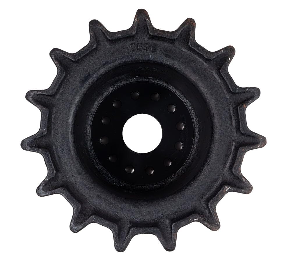 15 Teeth Single Speed Drive Sprocket for Kubota, Bobcat Models T180, T190, T550 Replaces 7166679, 12 Holes