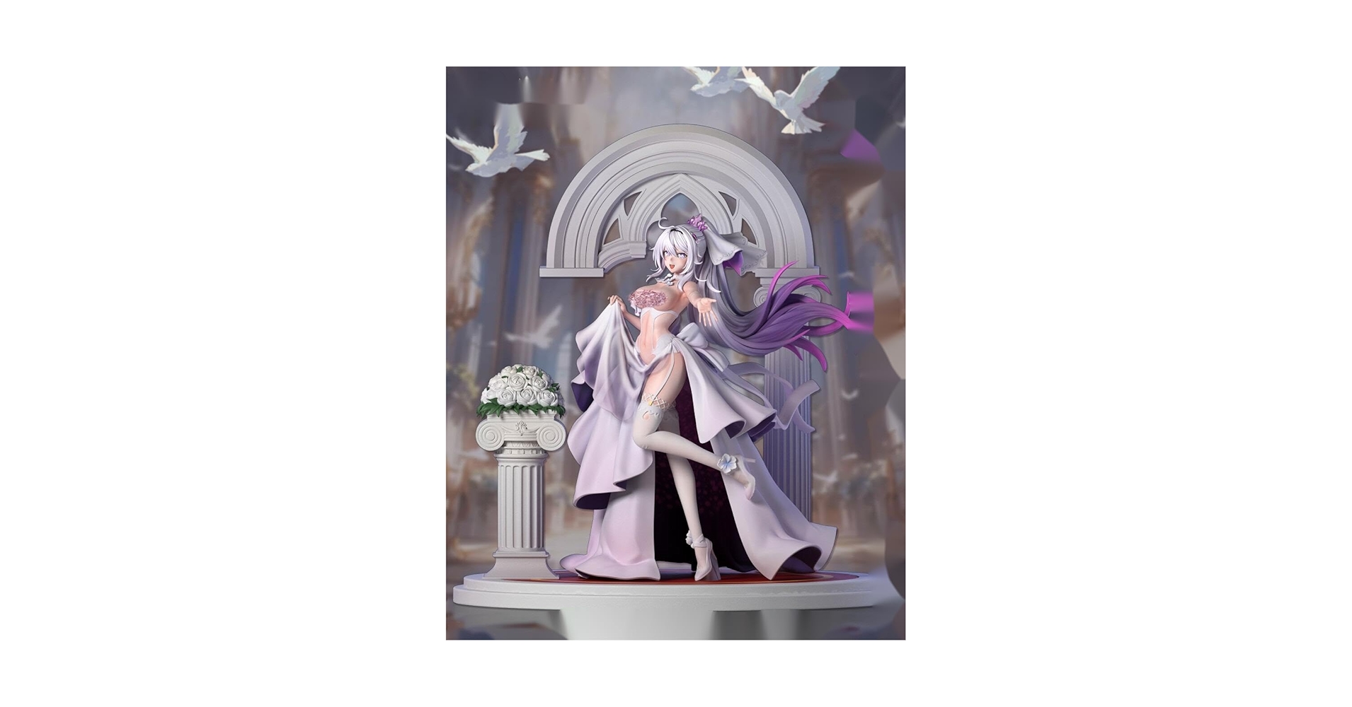 崩壊3rd　キアナ・カスラナ　花嫁Ver. 　フィギュア　ガレージキット Amazon.co.jp: REENEW 花嫁キアナ·カスラナ フィギュア ガレージ