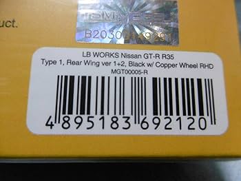 Amazon | 未開封 MINI GT 5 LB WORKS Nissan GT-R Black w