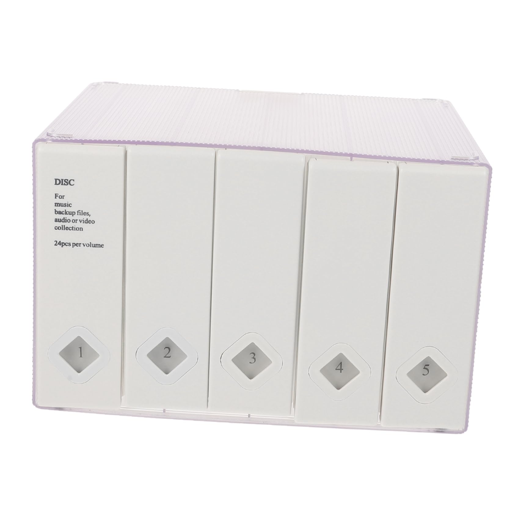 JECOMPRIS Large Capacity CD Storage Case Portable Disc Holder for Zipper Design for Home and Travel Non Woven Interior for Scratch Protection Space Saving Organizer