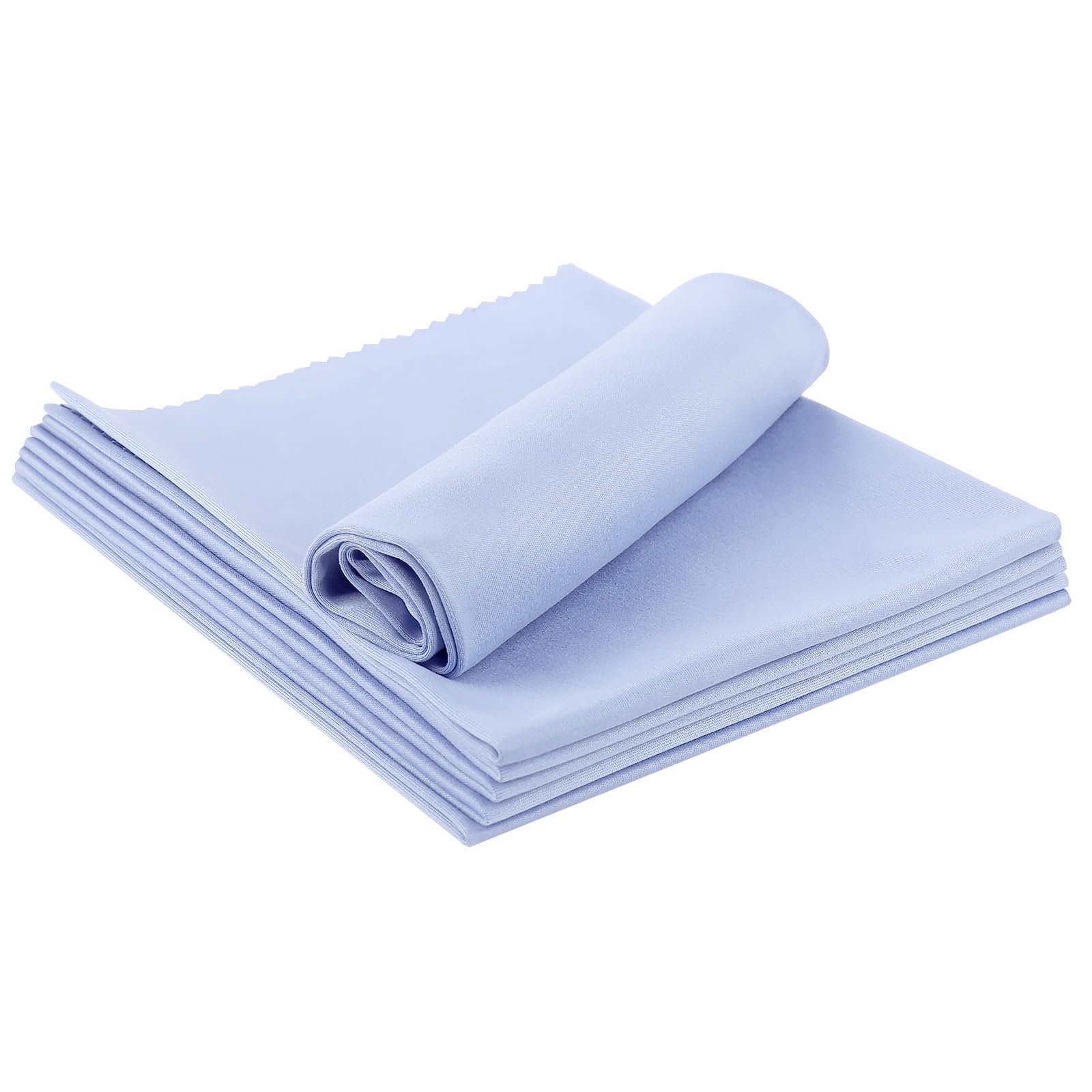 Record Cleaning Cloth, 6 Pack 12''x12'' Anti-Static Microfiber Towel by Gartopvoiz Lint-Free Cleaner for LP Record Vinyl, Glasses, TV Screen, Laptop