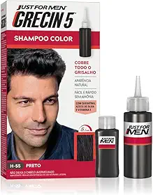 Grecin Shampoo Tonalizante 5 Preto 60Ml