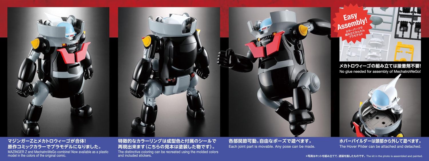 Hasegawa 664901-1/20 20 Mechatrowego Mazinger Collab Vol.1 Mazinger Z - Scala 1:20
