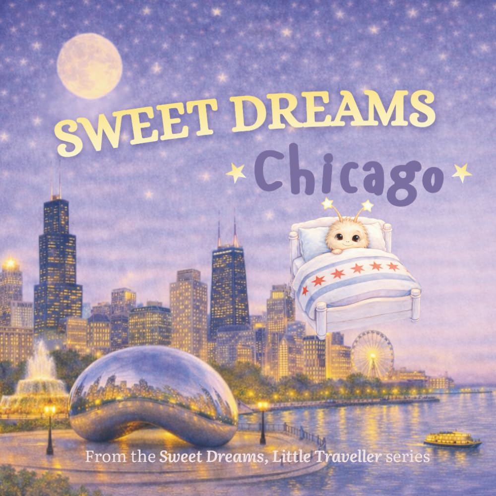 Sweet Dreams, Chicago: A Gentle Goodnight Journey Around Chicago (Sweet Dreams, Little Traveller)