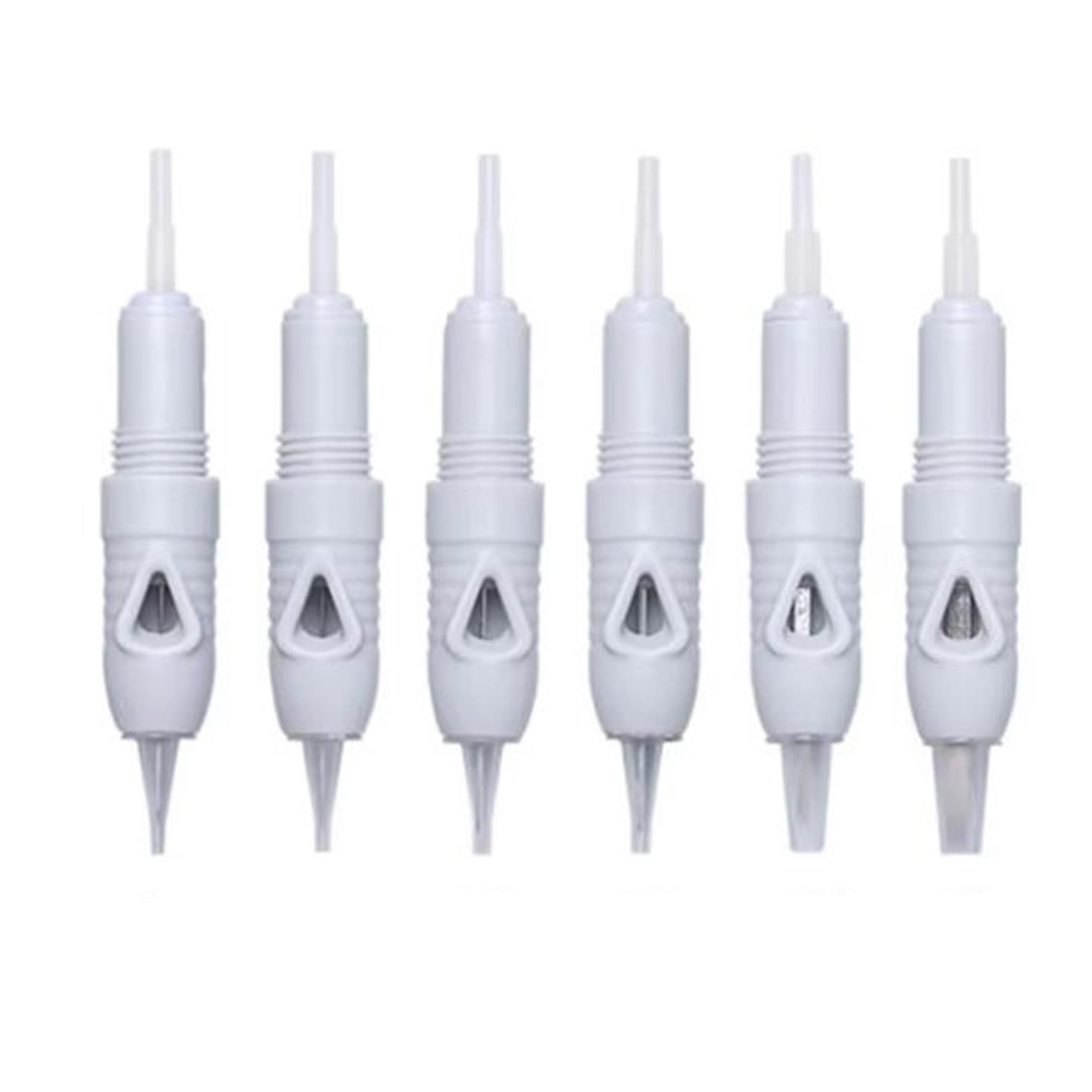 AJICA PMU Permanent Micro-blading Semi-Permanent Makeup 1P I 3P | 5P | 7 P | 3F | 5F | 7F Needles Eyebrow Tattoo Permanent Makeup Pen Needle Cartridge for Eyeliner Pack of 20 (1 Prong Needle)-image-41