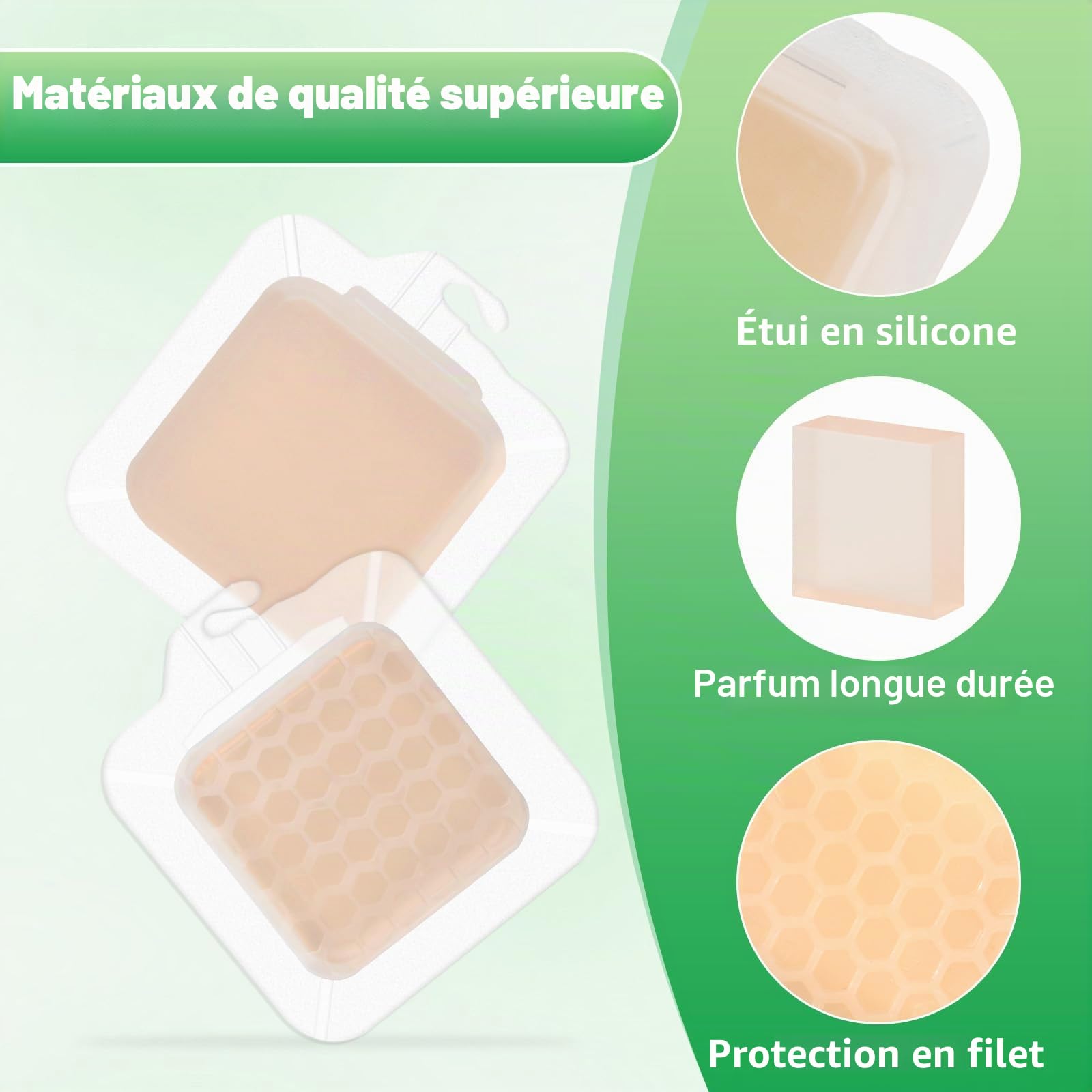 Lot de 6 désodorisants N50 2.0 pour litière autonettoyante PETKIT Pura Max 2 Pro - Désodorisant contre les odeurs tenaces d'animaux