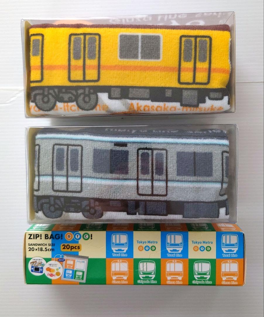 Amazon.co.jp: メトロの缶詰 東京メトロ タオル 銀座線 日比谷線