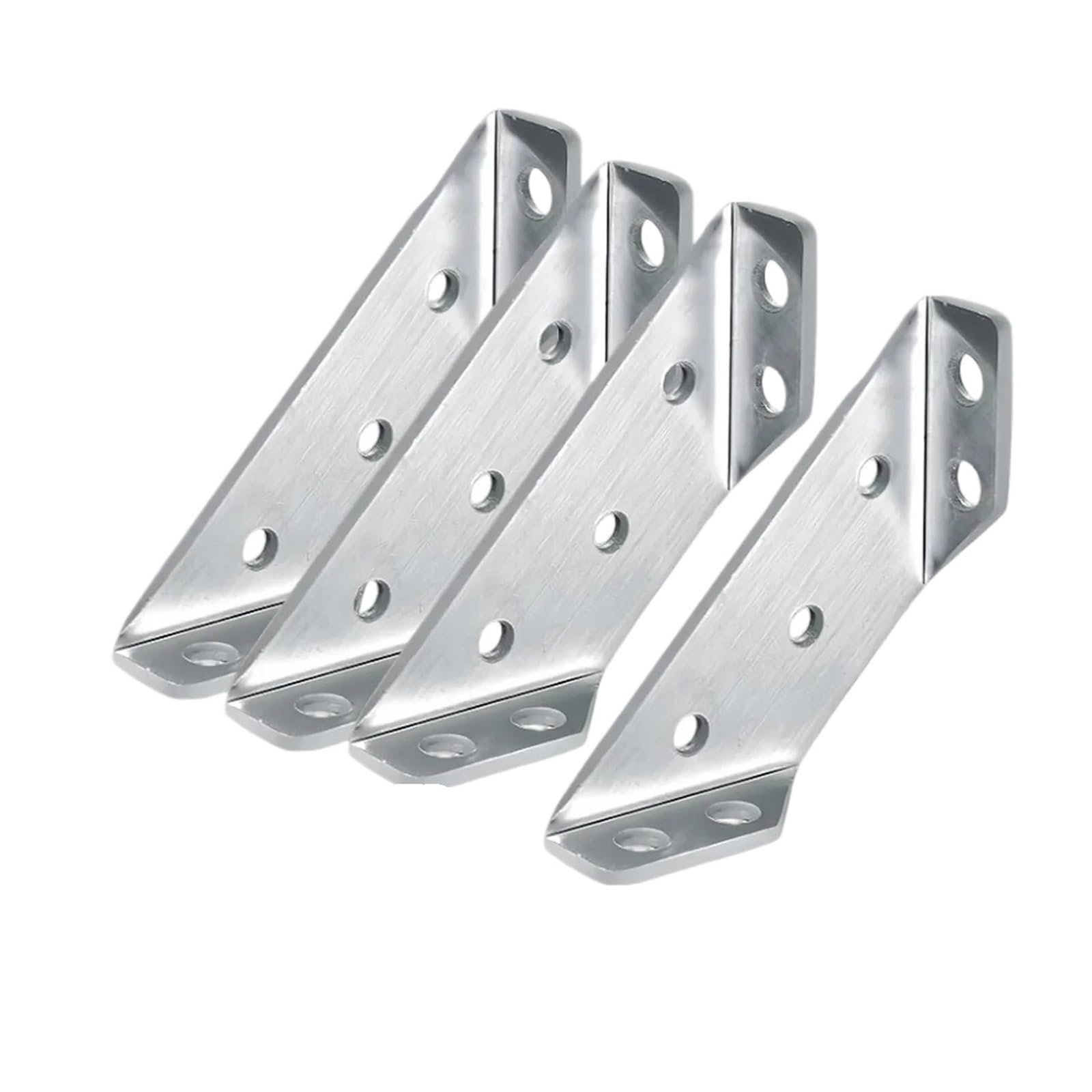 Soporte de ángulo trapezoidal de acero inoxidable de 10/20/40 piezas