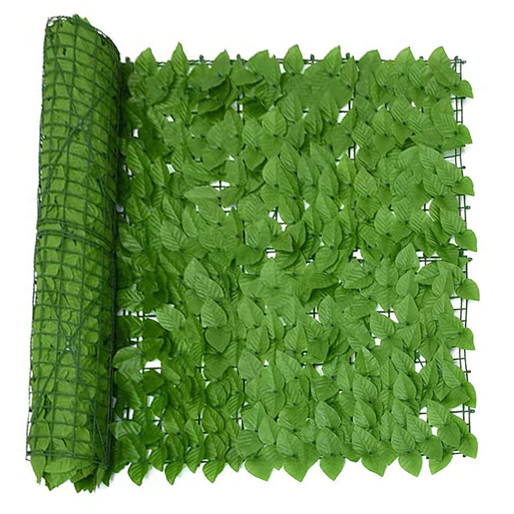 Hojas de Artificial para Jardín Seto Artificial Valla de seto artificial Pantalla de hoja verde Planta de pared Fondo decorativo para valla de jardín al aire libre Pantalla de privacidad y decoraci