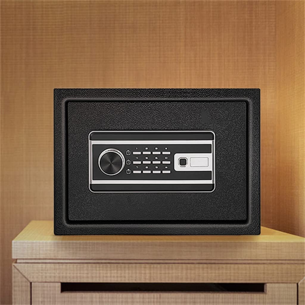 Caja fuerte de bloqueo de huellas dactilares, caja fuerte oculta electrónica digital adecuada para documentos de oficina, objetos de valor de joyería (D como se muestra)
