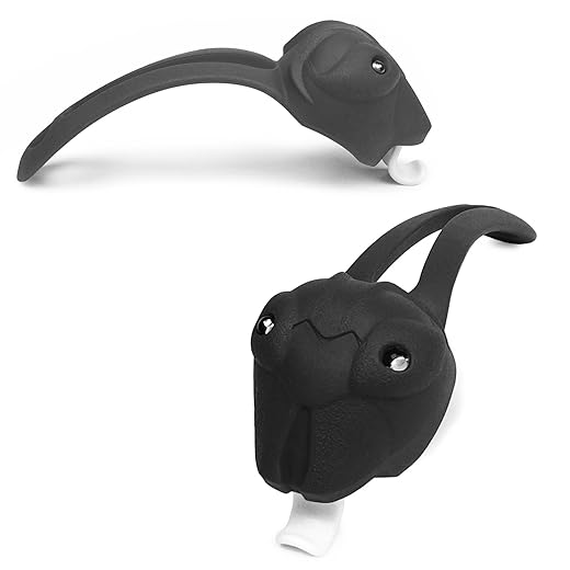 BV Bicycle Super Bright LED Bumble Bee Safety Light Set, Black