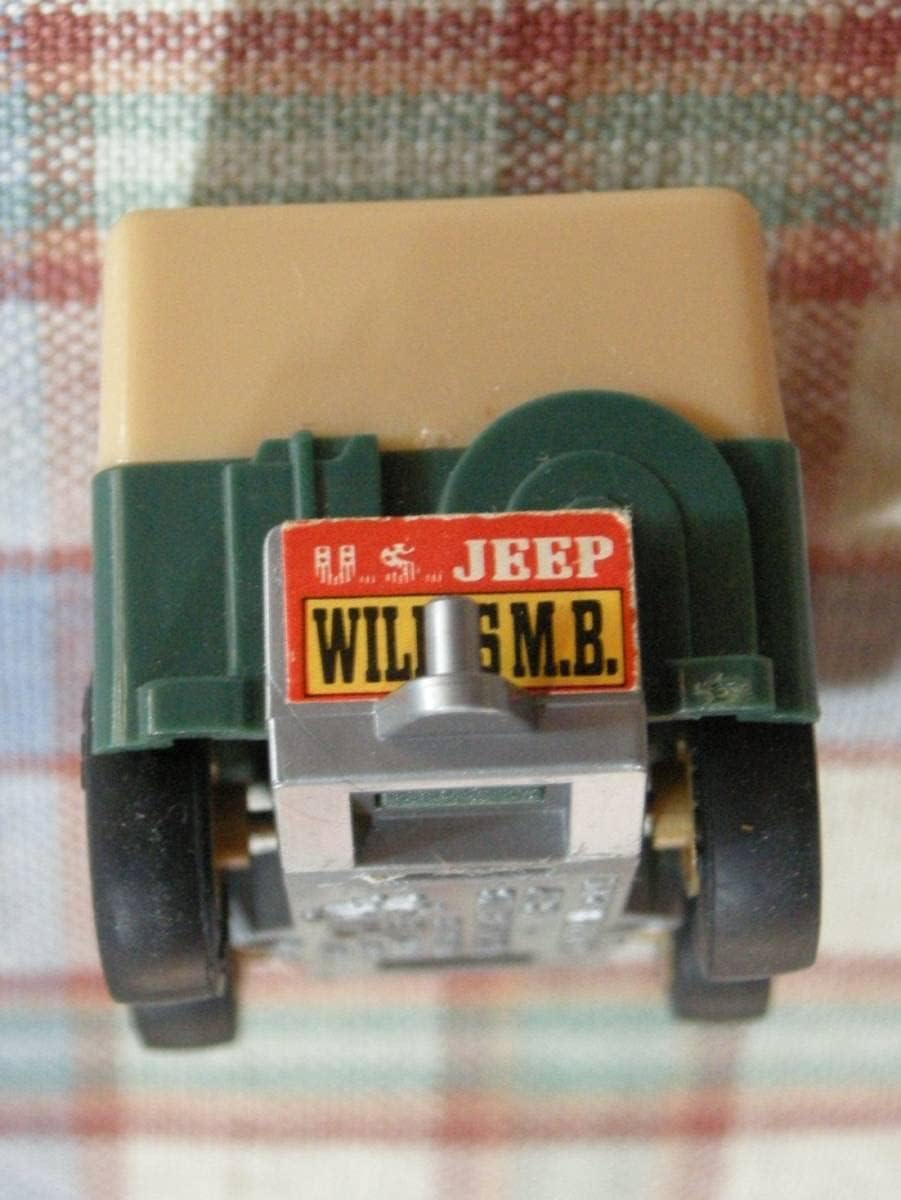 コンバットチョロQ／ウィリスジープ 幌タイプ ダークグリーン DECAL