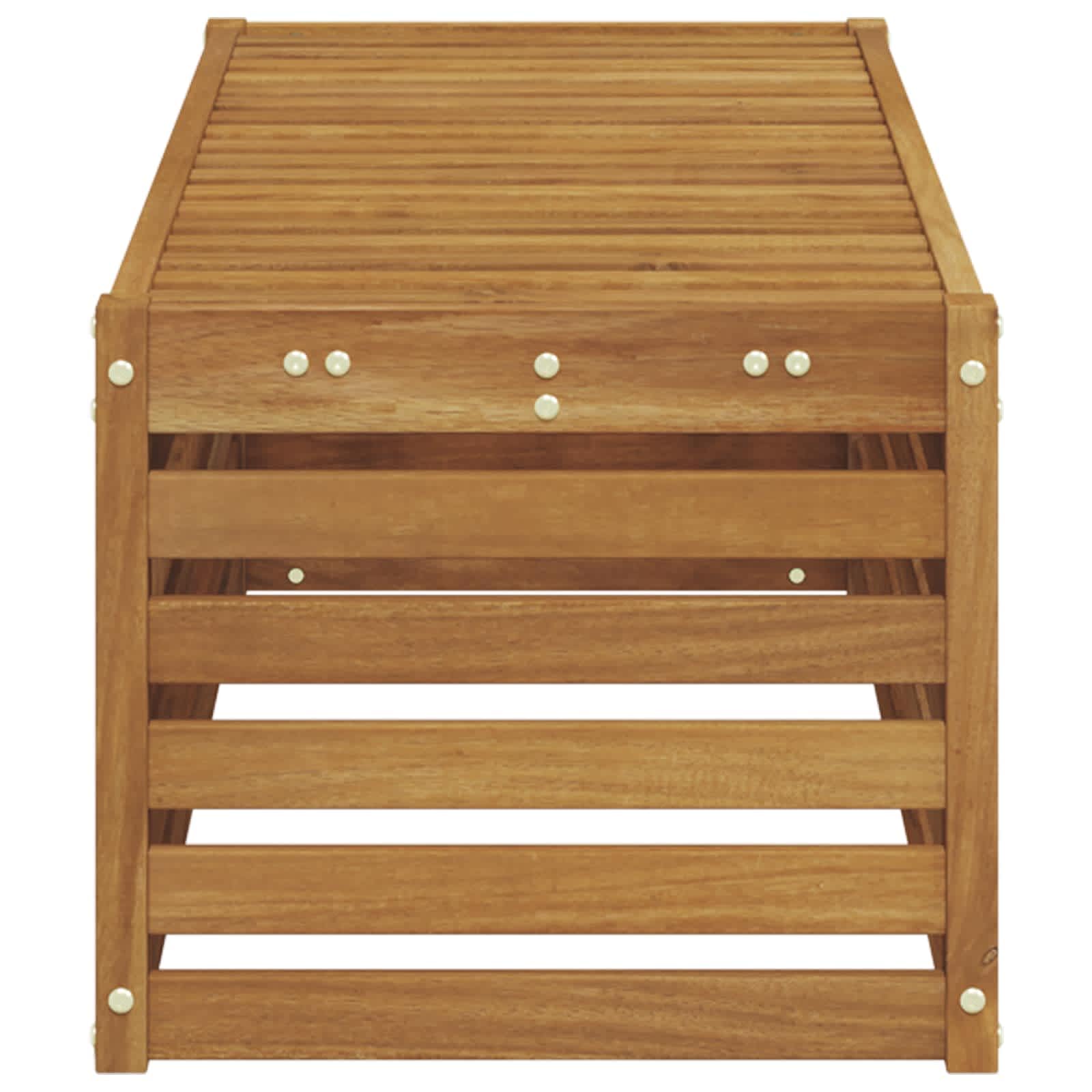 Banco esquinero de 115 x 43 x 37 cm de madera de acacia, diseño moderno, madera maciza robusta para balcón, terraza, jardín, exterior, salón, muebles para balcones pequeños