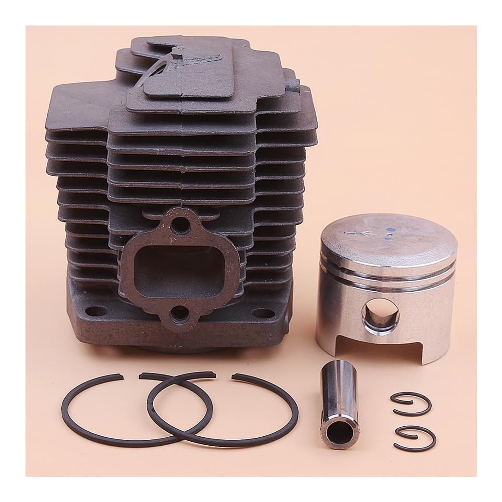 Kit de Anillo de retención de Pasador de pistón de Cilindro de 41,5 mm, Compatible con Motor de desbrozadora Kawasaki TH43, TH430 y KBH43A.