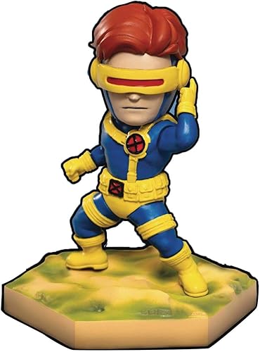 Beast Kingdom Marvel X-Men Mini Egg Attack Mea-009 Cyclops Figure, multicolor