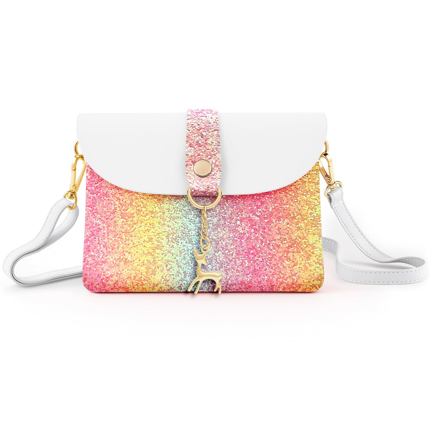 AISPARKY Small Crossbody Purse for Girls Shoulder Bag with Adjustable Strap