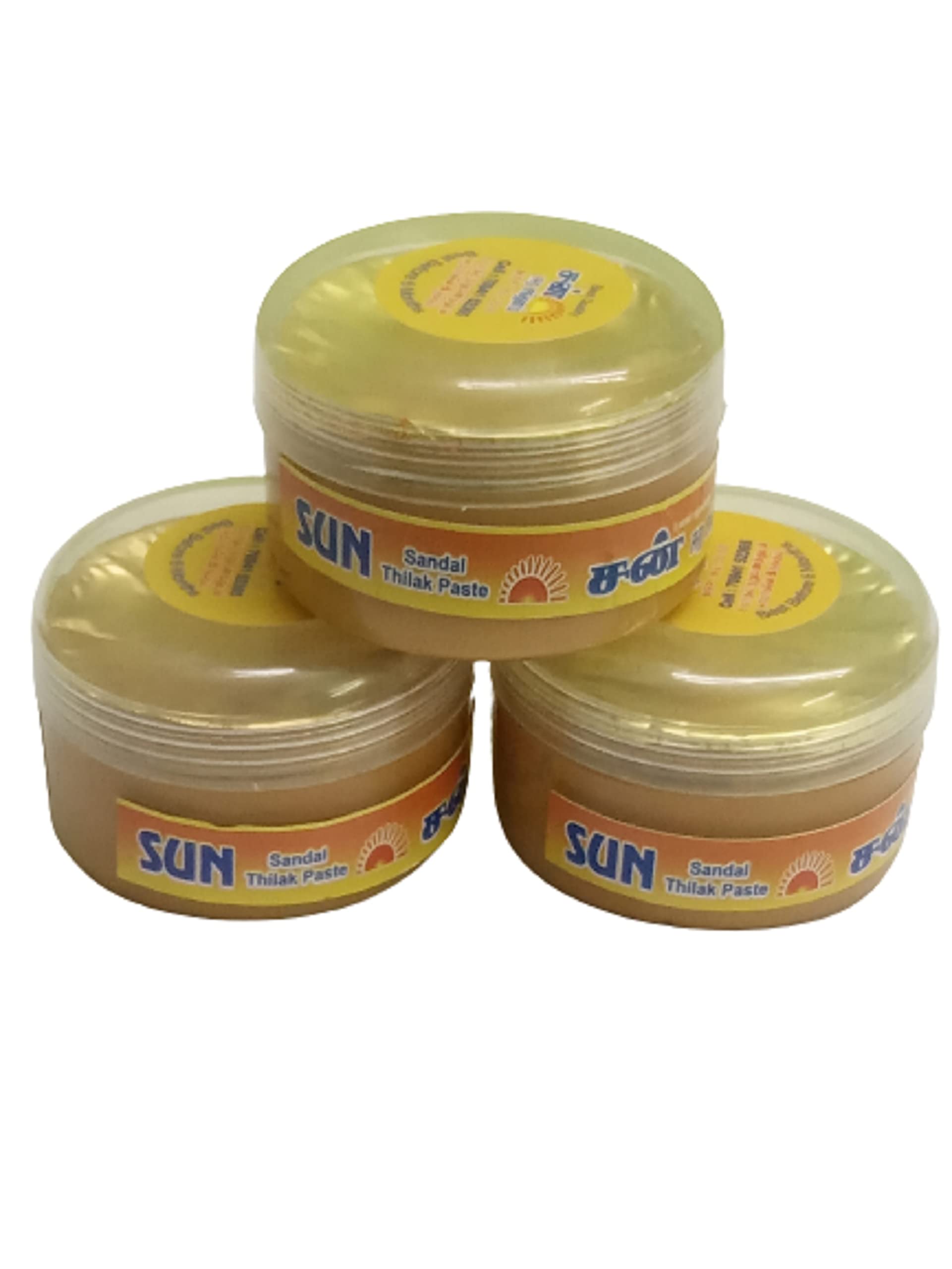 Long lasting Fragrance Sandal Thilak Paste 50gms - Pack of 3-image-22