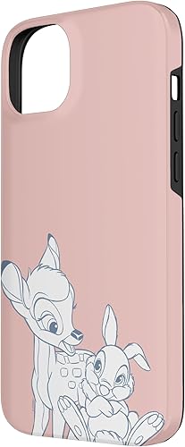 Vista 32 de Funda para iPhone 13 Pro Disney Bambi & Thumper Sketch