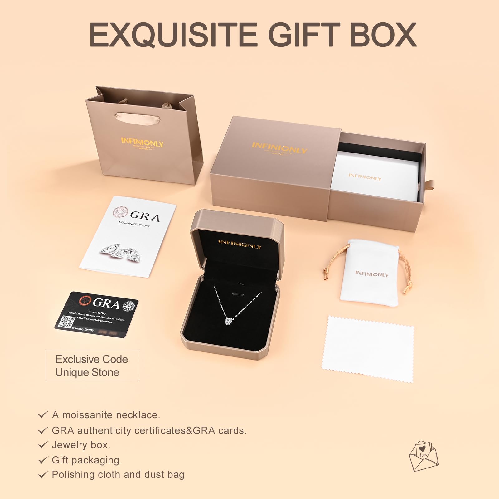 Damen Mädchen Solitär Diamant Halskette mit Vier Klauen 2 Karat Moissanit 925 Silber Ketten Anhänger D Farbe VVS1 Perfekt Geschliffene 8mm Diamant GRA Zertifikat Hochzeitsschmuck