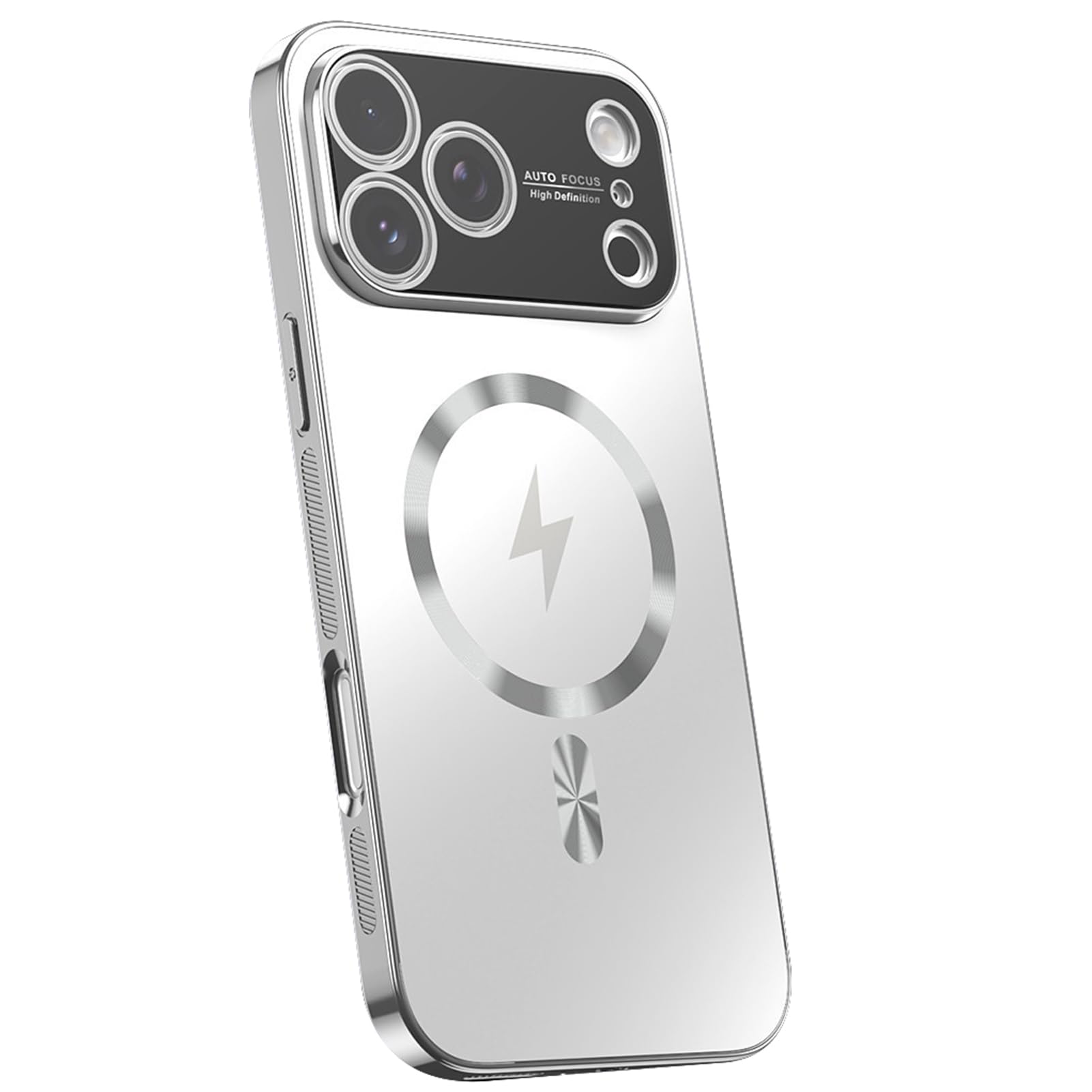 Coque iPhone 17 Pro Max antichute avec protection caméra et charge sans fil magnétique