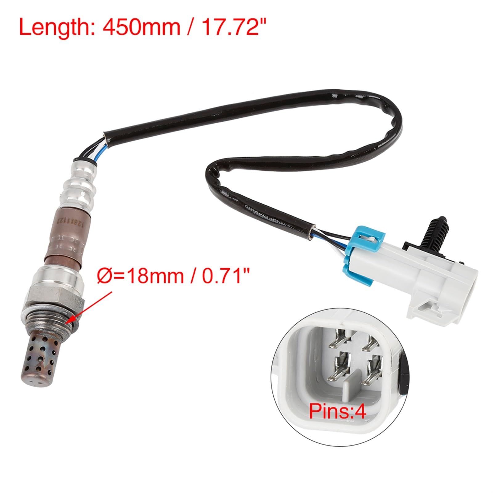 Capteur D'oxygène Pour Chevrolet Pour Avalanche Pour Tahoe Pour Silverado Pour Banlieue 1500 Capteur Oxygène Automatique Gaz Large Bande Rapport Carburant Air Capteurs O2 Sonde Lambda
