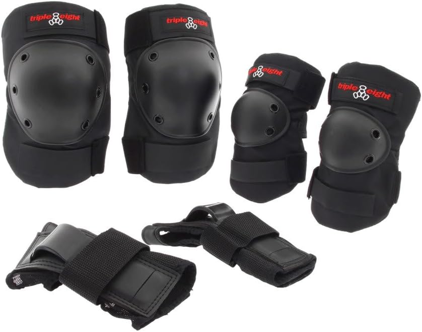 Triple 8 Saver Series Tri Pack Pads Triple 8 Kids Roller Derby Pads