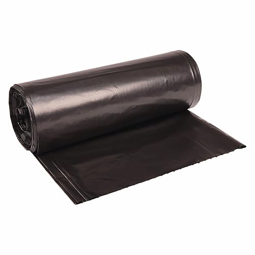 Miniatura 3 de Boardwalk 526 Super Extra-Heavy Repro Can Liner, 38x58, 2 Mil, 60gal, Blk, 10 BGRL, 10 RLCT