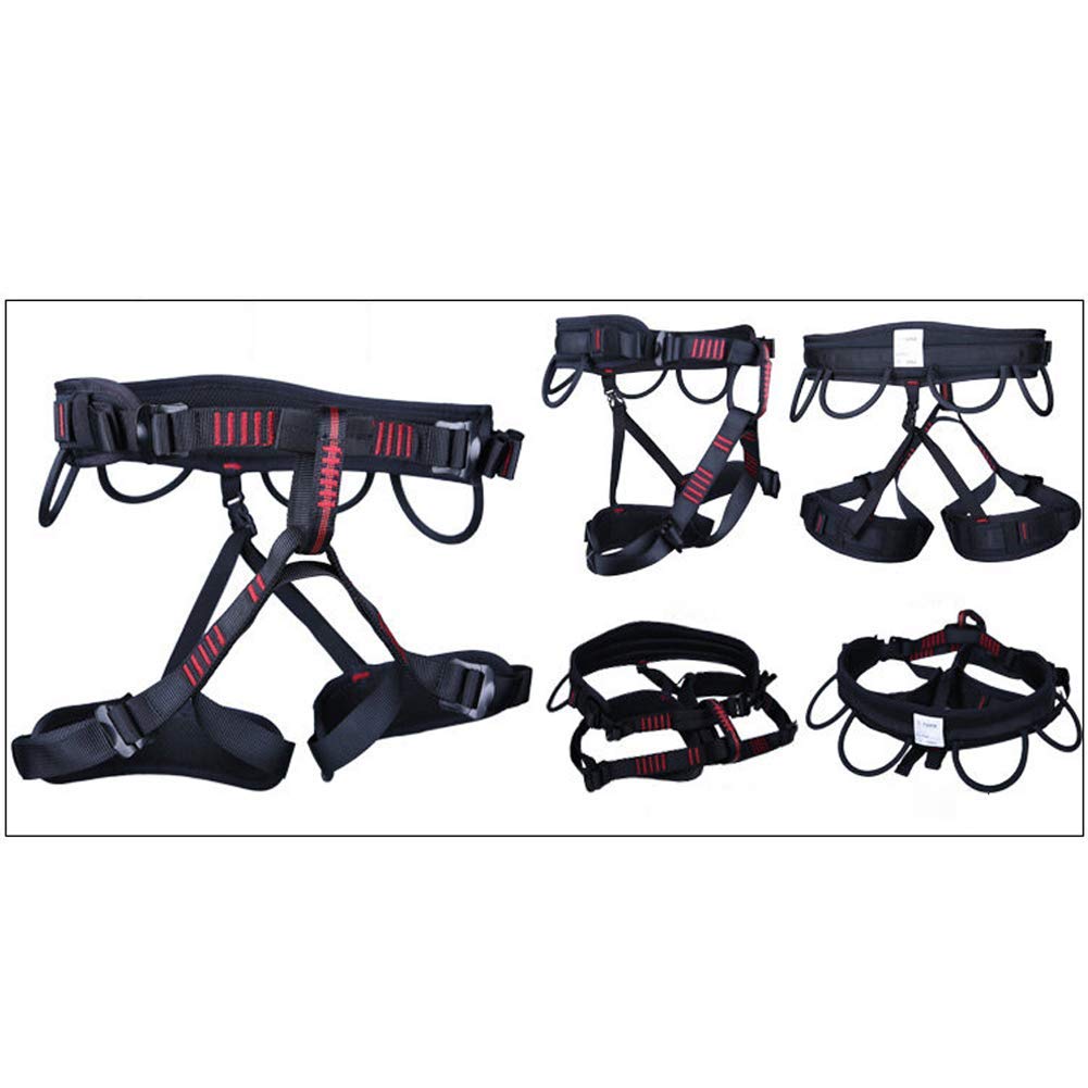 SwaYve Arnés de Escalada, Arnés de Seguridad, Protección Contra Caídas, Equipo de Protección Personal para Rescate de Incendios, Rappel, Escalada de Árboles/E