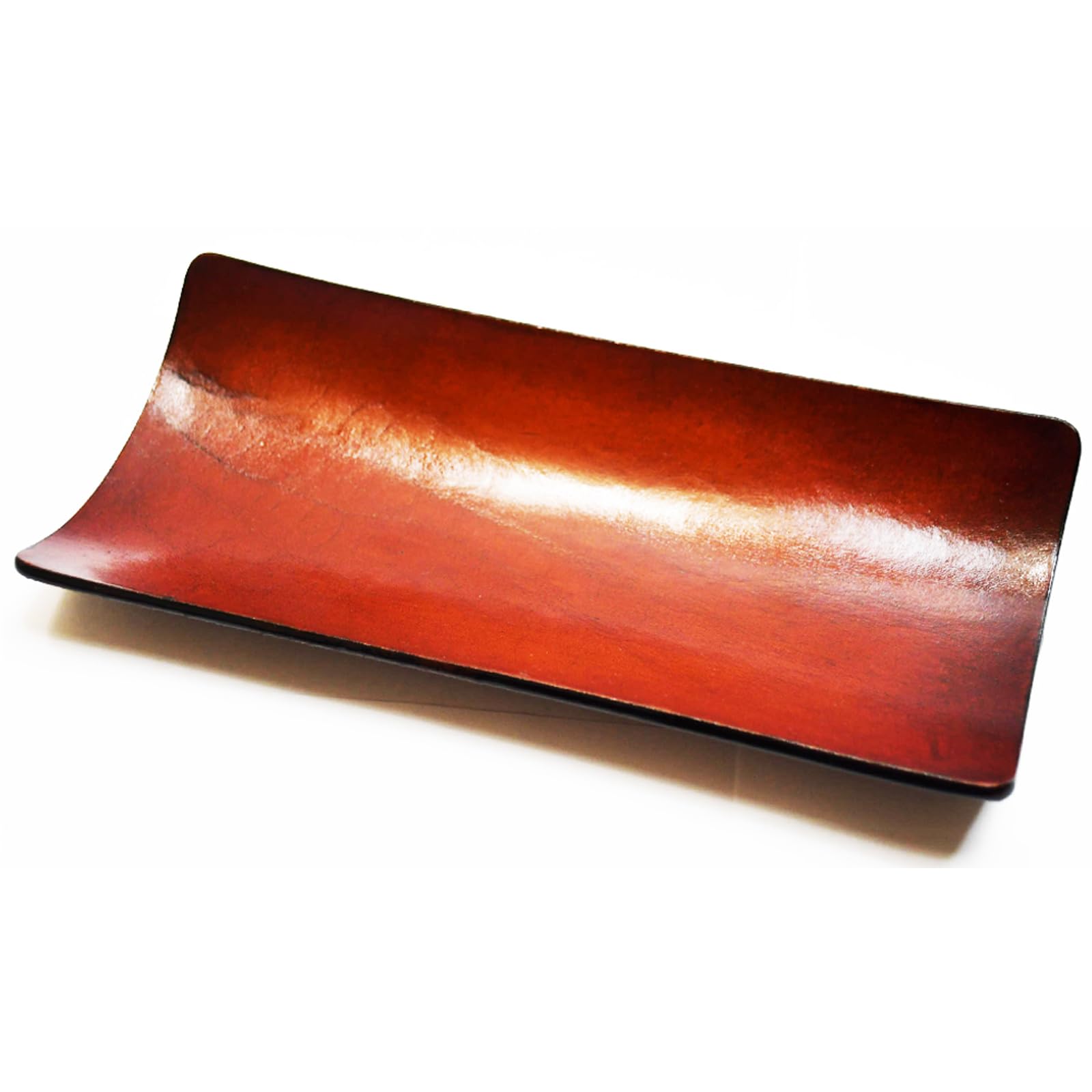 Artisan Leather Tray – Single-Piece Handcrafted
