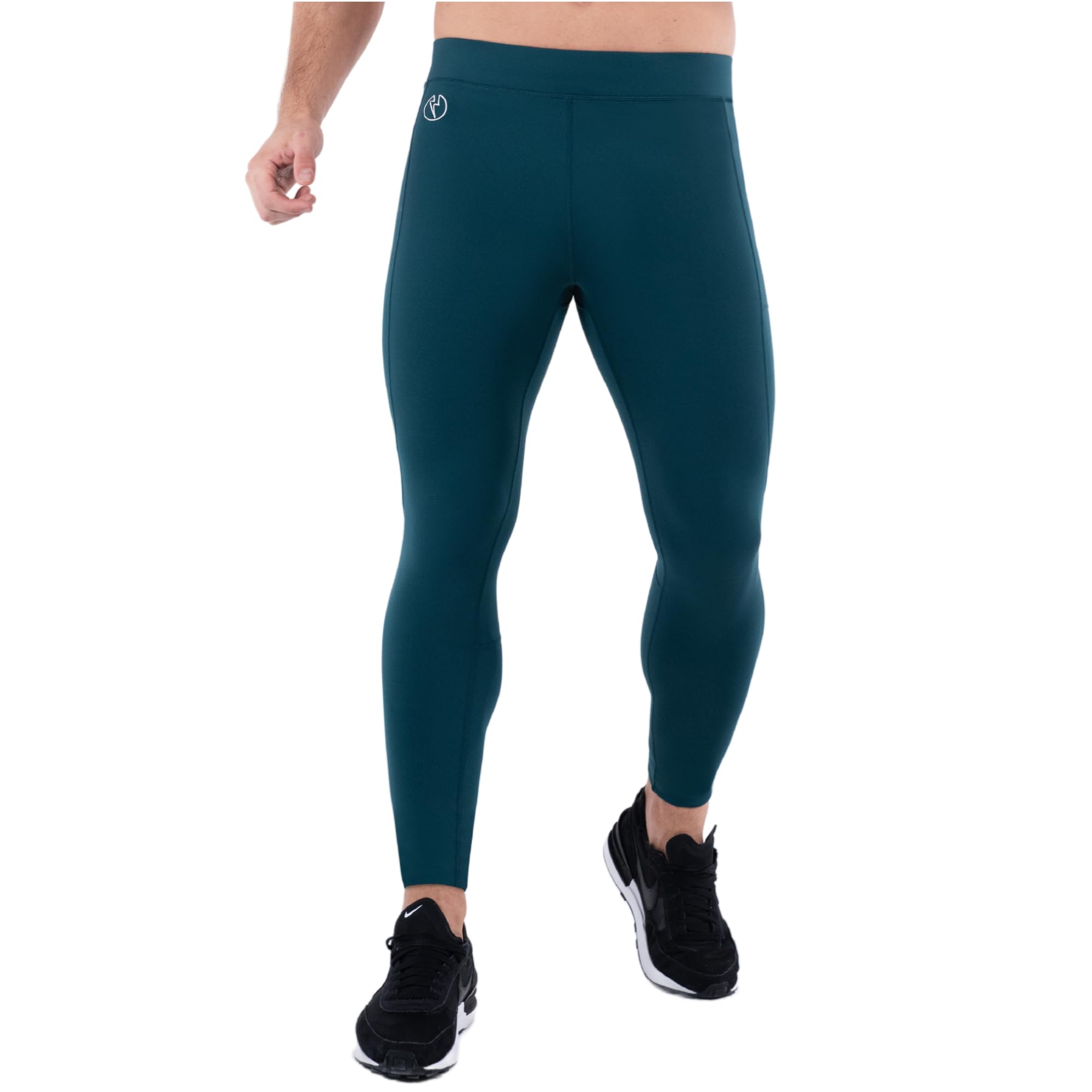 Kapow Meggings Men's Ranger Pro Performance Pro Range - Compression Leggings With Pockets For Workout Performance