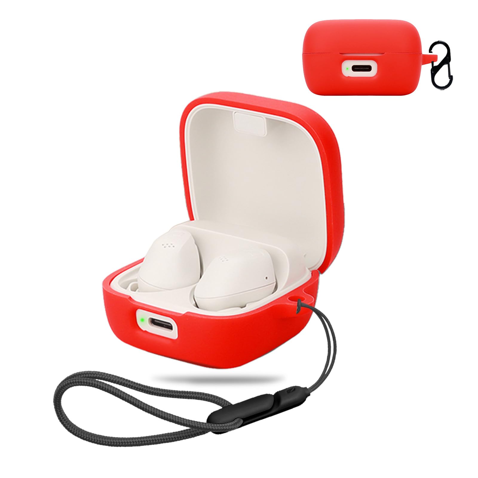 Amazon | Sennheiser ACCENTUM True Wireless 用 ケース カバー