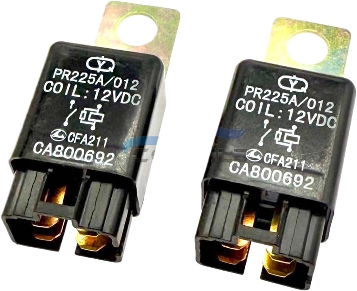 2pcs Universal 12V 24V Air Conditioner Fan car Relay Pr225a/024 Mb627895(2pcs 12V)