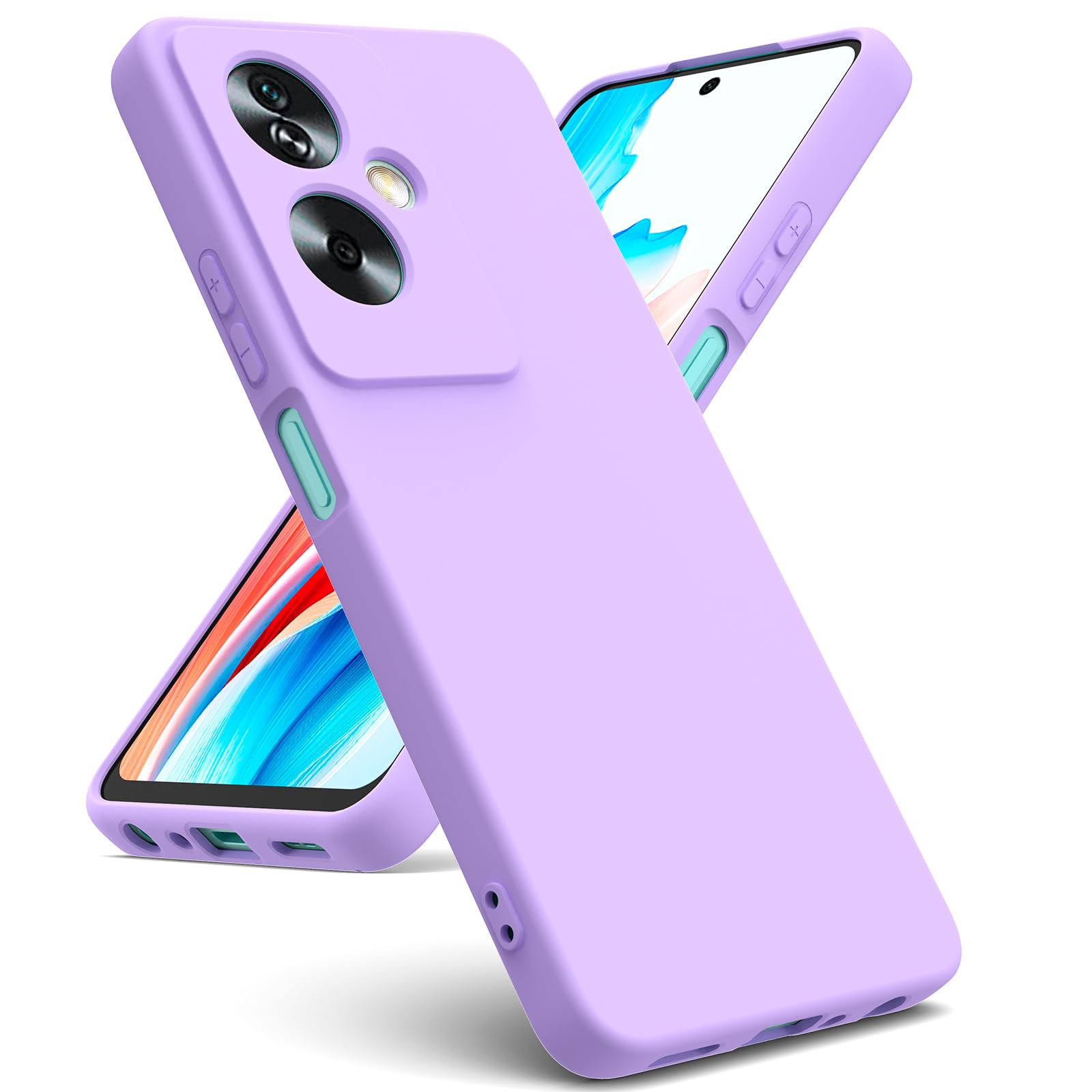 Cover OPPO A54 5G, OPPO A74 5G Custodia con Pellicola, Trasparente Morbido Magra TPU Silicone Phone Case per OPPO A54/A74 5G (Cover OPPO A54 5G Chiaro