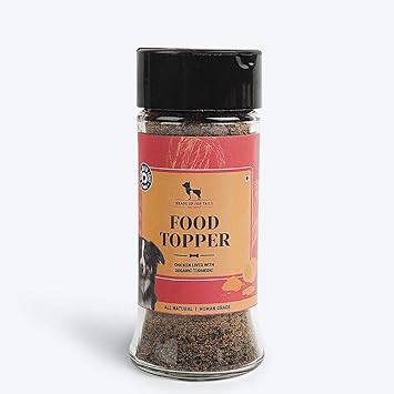 Heads Up For Tails Sara's Food Topper Chicken Liver with Organic Turmeric - 70 g