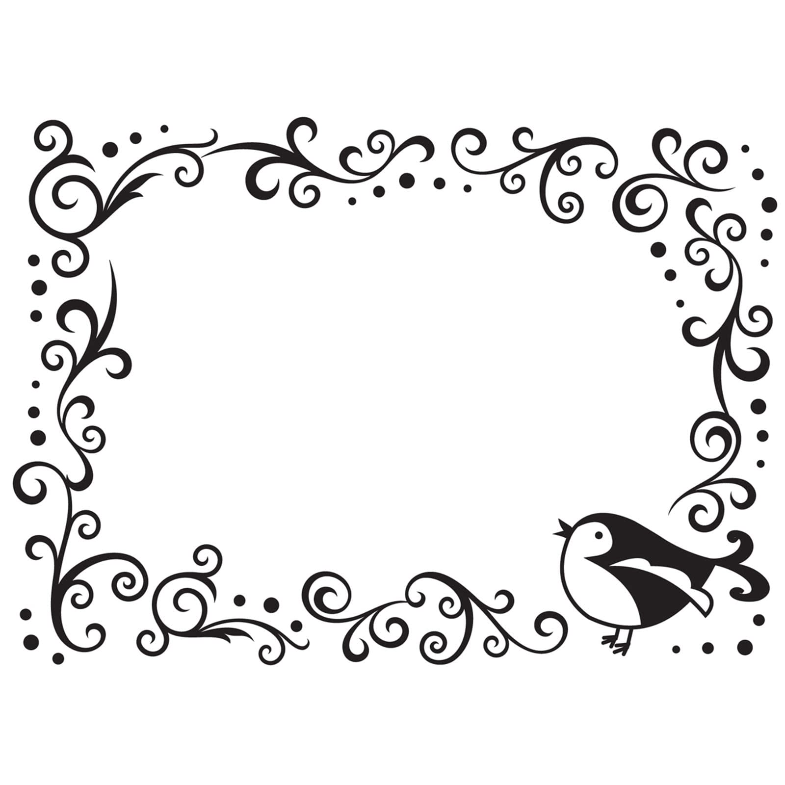 Vaessen Creative Embossing Folder Bird 5.75 x 4.21 inches - Embossing Folder for Card Making, Scrapbooking, Journaling - Reusable - Precise Results - for Embossing and Die-Cutting Machines