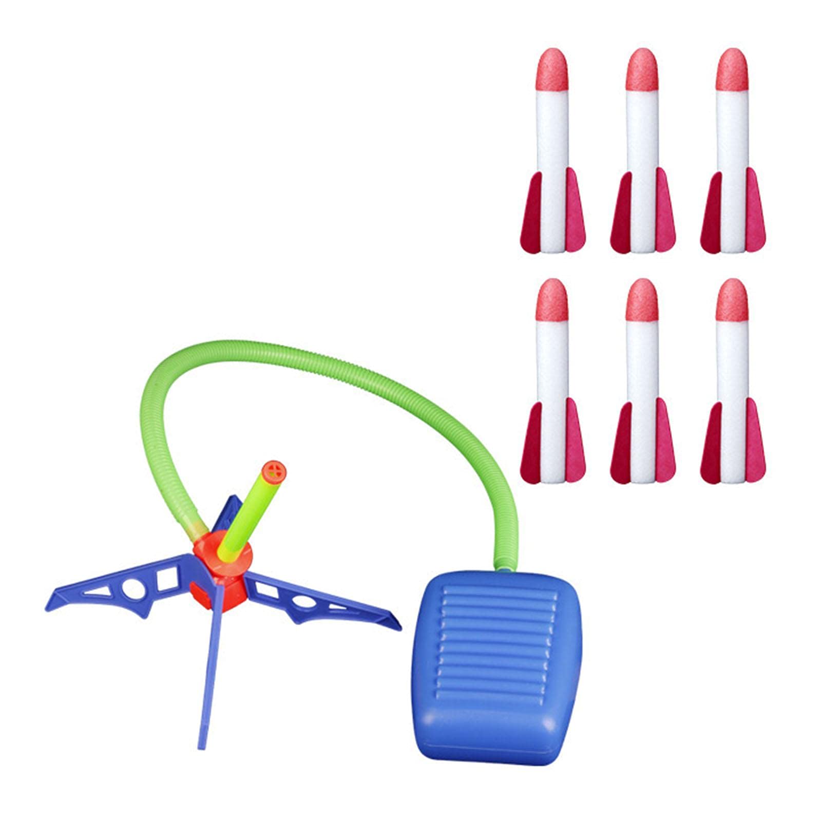 SBYMX Flash Rocket Toy Pedal Launch Belt Educational Outdoor Sports Games Indoor Outdoor