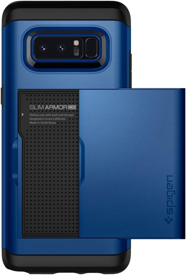 Spigen Slim Armor CS Designed for Samsung Galaxy Note 8 Case (2017) - Deep Sea Blue