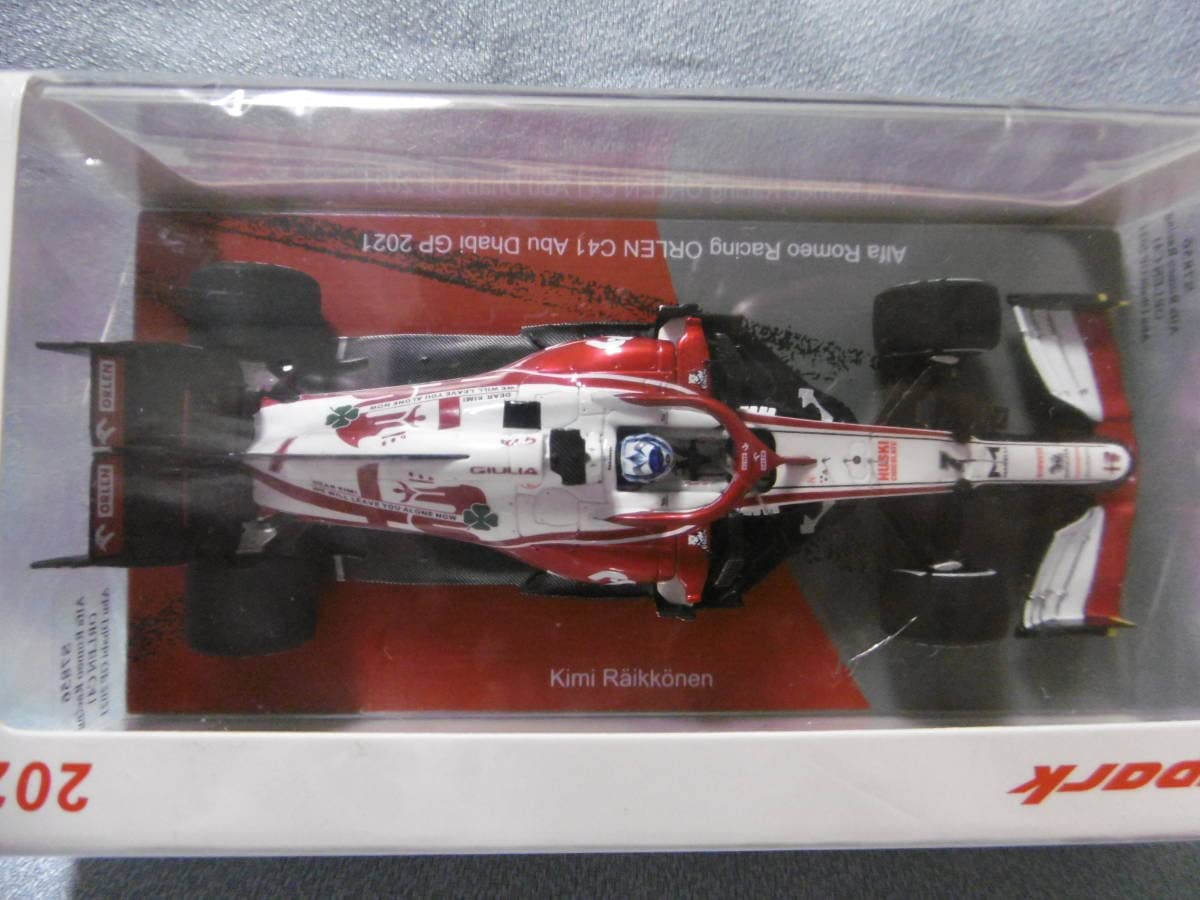 Amazon | スパーク 1/43 Alfa Romeo Racing ORLEN C41 Abu Dhabi GP