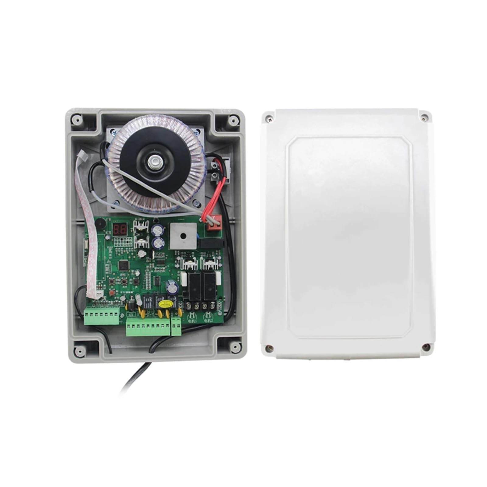 Abridor de puerta individual de 200 kg con panel solar, motor de puerta giratoria automático, actuador de control remoto, operador, llave de acceso