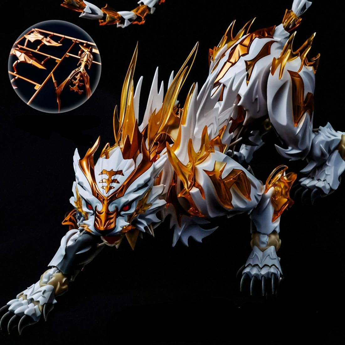 Amazon.com: BrickCraftWorks White Tiger Assembly Model Kit, God