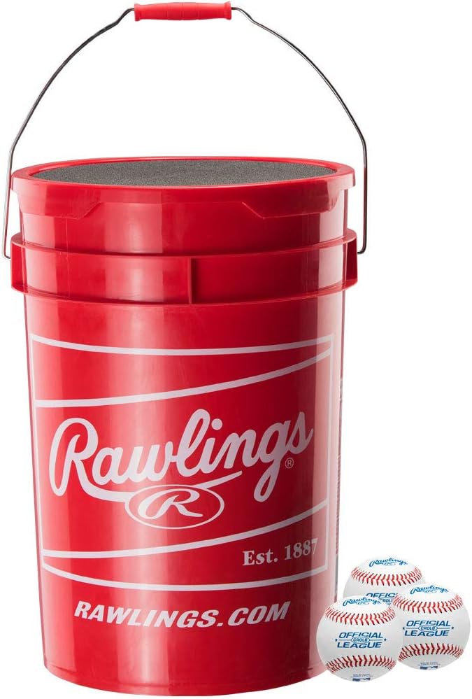 日本未発売 Rawlings ローリングス ボール入れ バケツ 野球 公式 日本未発売 Rawlings ローリングス ボール入れ バケツ 野球 公式
