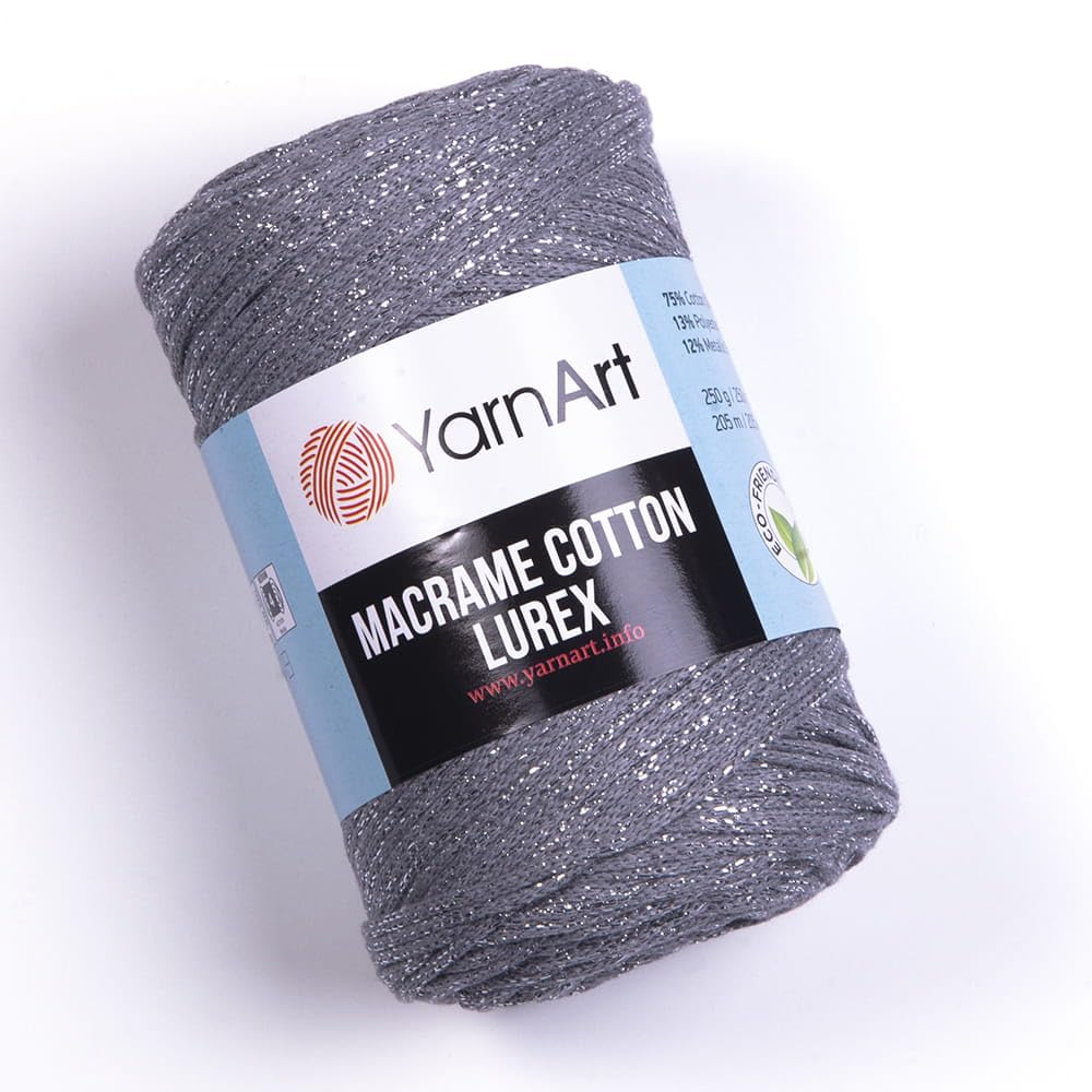 YarnArt El Örgü İpi MACRAME COTTON LUREX, 737, 4x250 gr