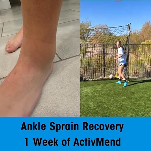 Miniatura 4 de Parches de gel para esguinces de tobillo – Clínicamente probado para reducir la hinchazón y acelerar la curación | 2,000 veces de geles líderes con