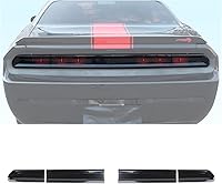 Vista 1 de Hoolcar Cubierta de la lámpara de la luz trasera, marco de guardia, decoración de marco de bisel, accesorios exteriores para Dodge Challenger