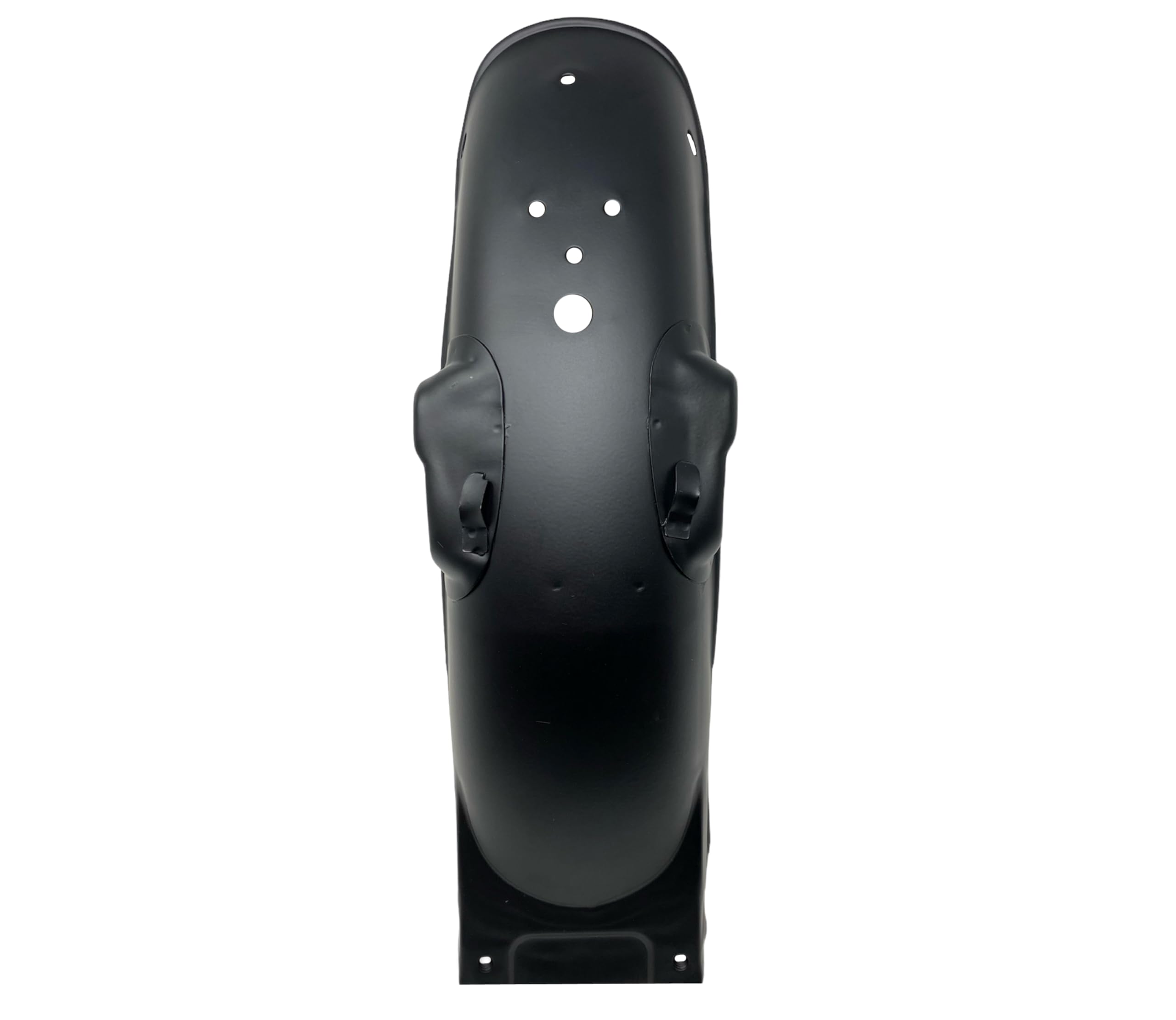 Parafango posteriore per motocicletta per Cafe Racer, Scrambler, Street Bike, Roadster Project | Acciaio inossidabile nero | UNIVERSALE (Parafango posteriore nero)