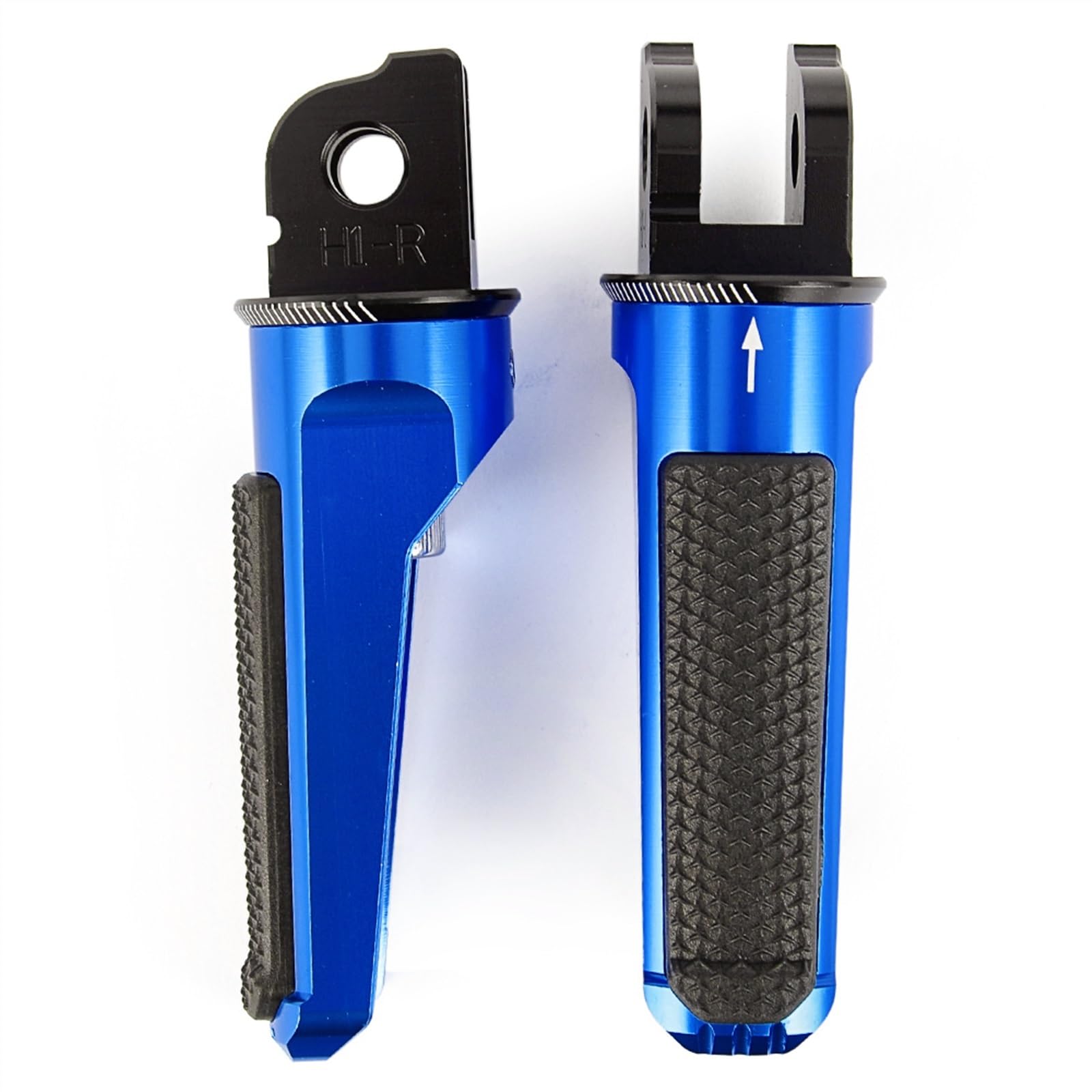 Cale Pied Moto Avant En Aluminium CNC - Compatible CB600F Hornet 2002-2015, CB1000R 2008-2016, CBF1000 2006-2011 (Bleu)