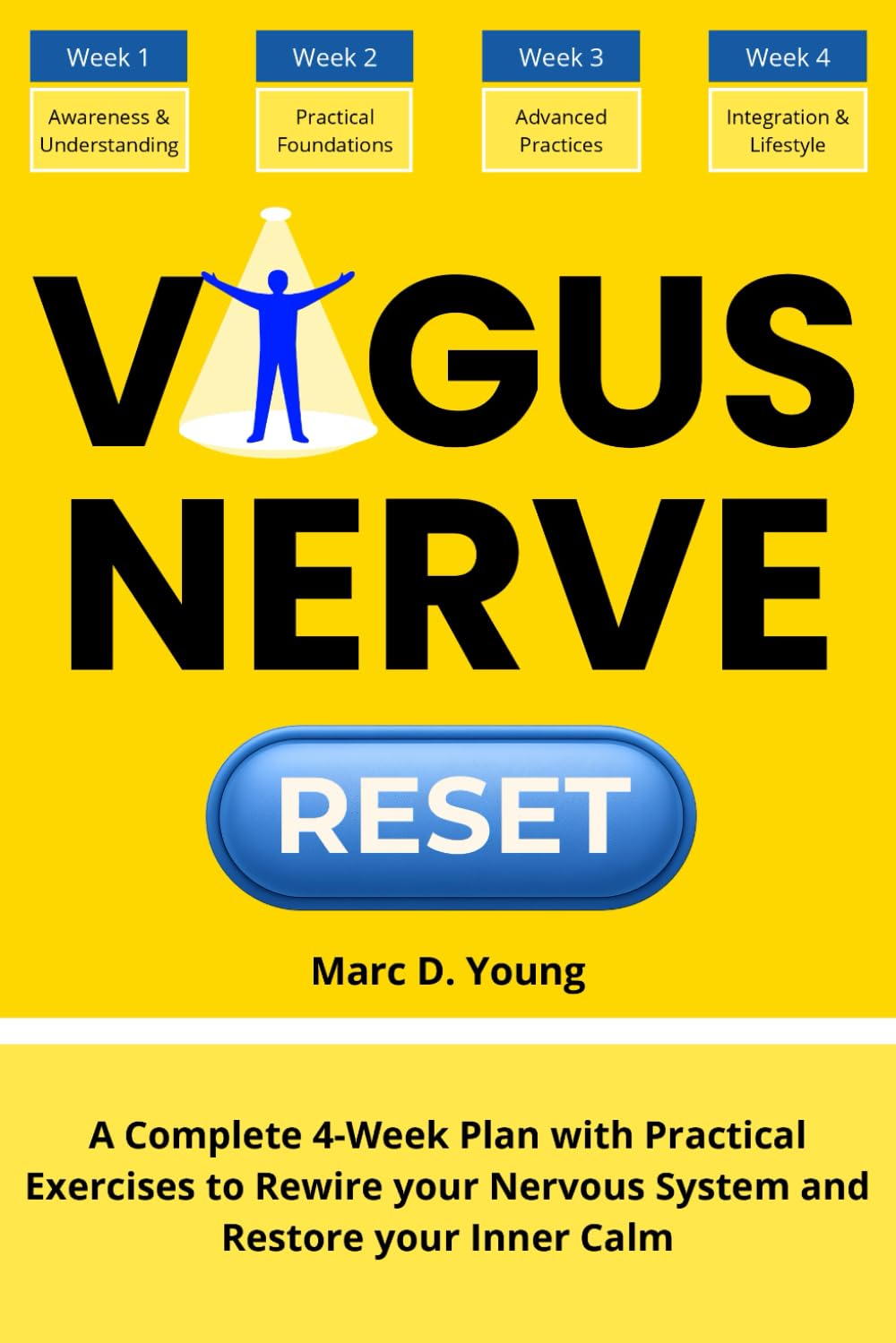 Vagus Nerve Reset: A Complete 4-Week Plan with Practical Exercises to Rewire your Nervous System and Restore your Inner Calm