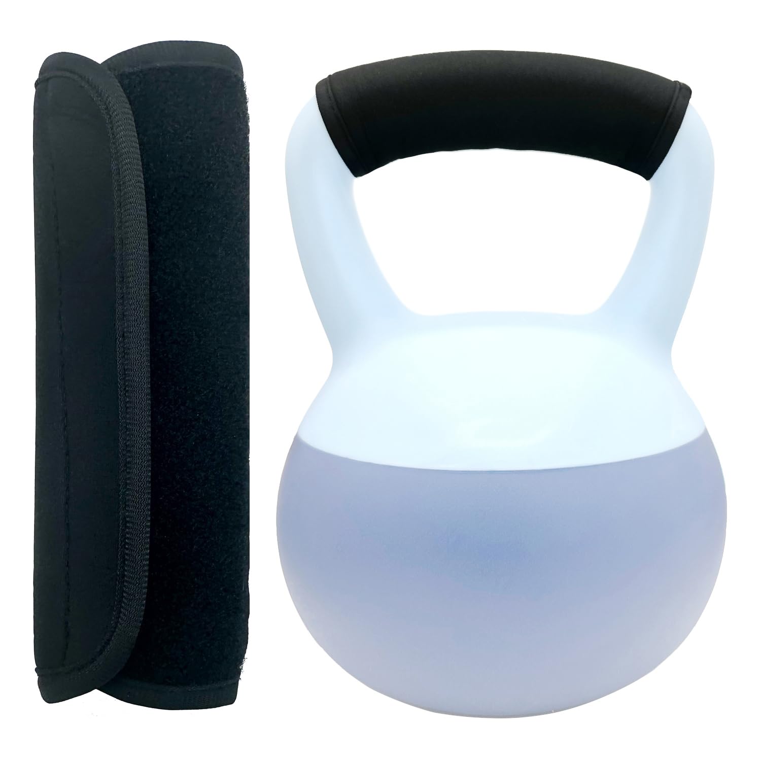 KOSTOO Kettlebell Non-Slip Handle Wraps, Soft Breathable Grip Handle Cover for Most Kettlebells, Training Accessory for Gym (1 Pcs)